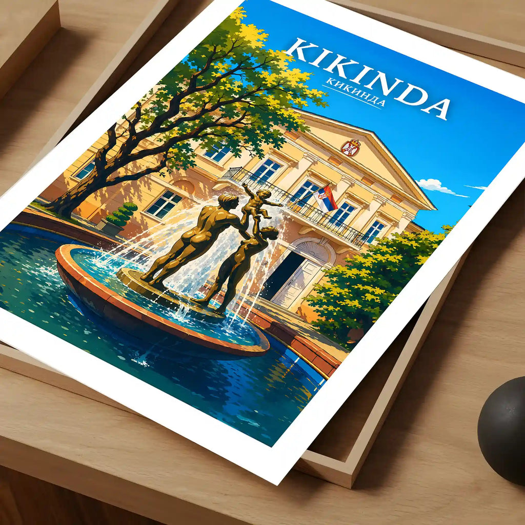 Poster Kikinda - banatska ravnica