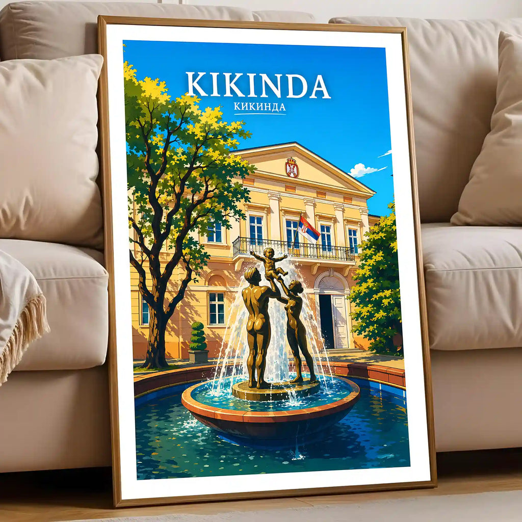 Poster Kikinda - banatska ravnica