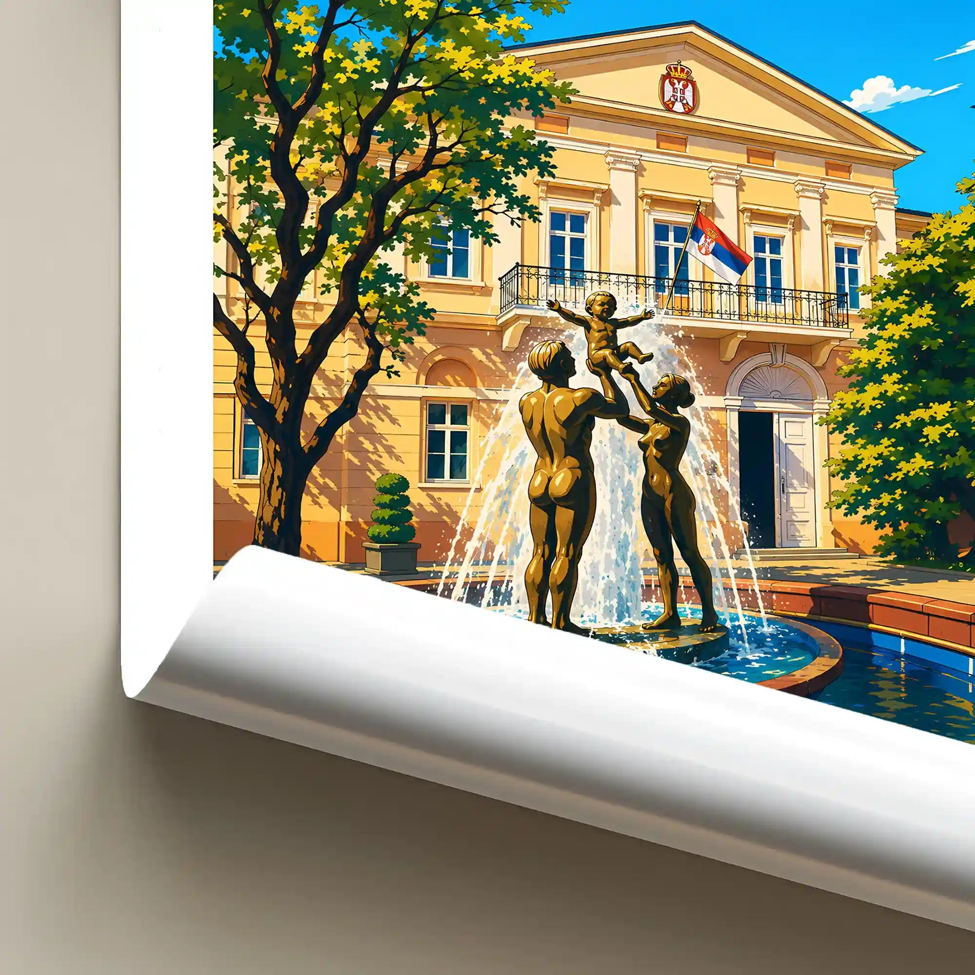 Poster Kikinda - banatska ravnica