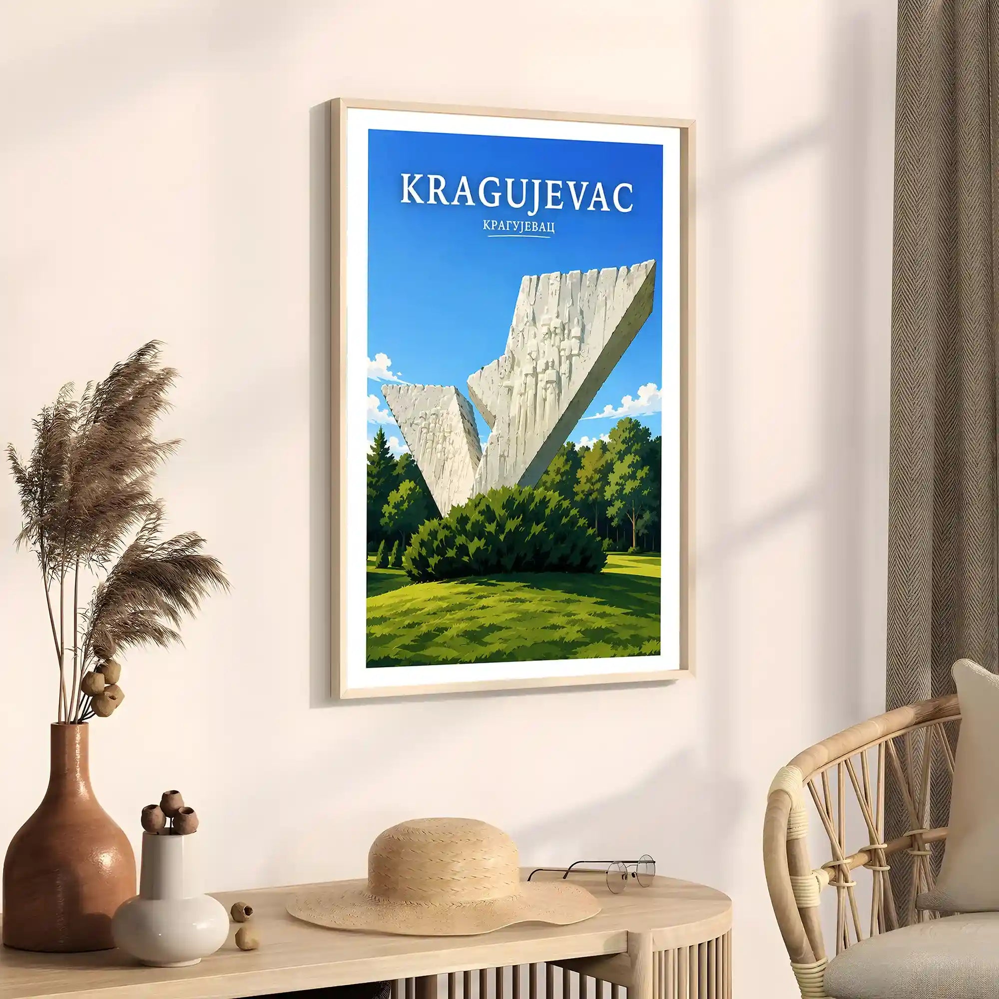 Poster Kragujevac - prva prestonica Srbije