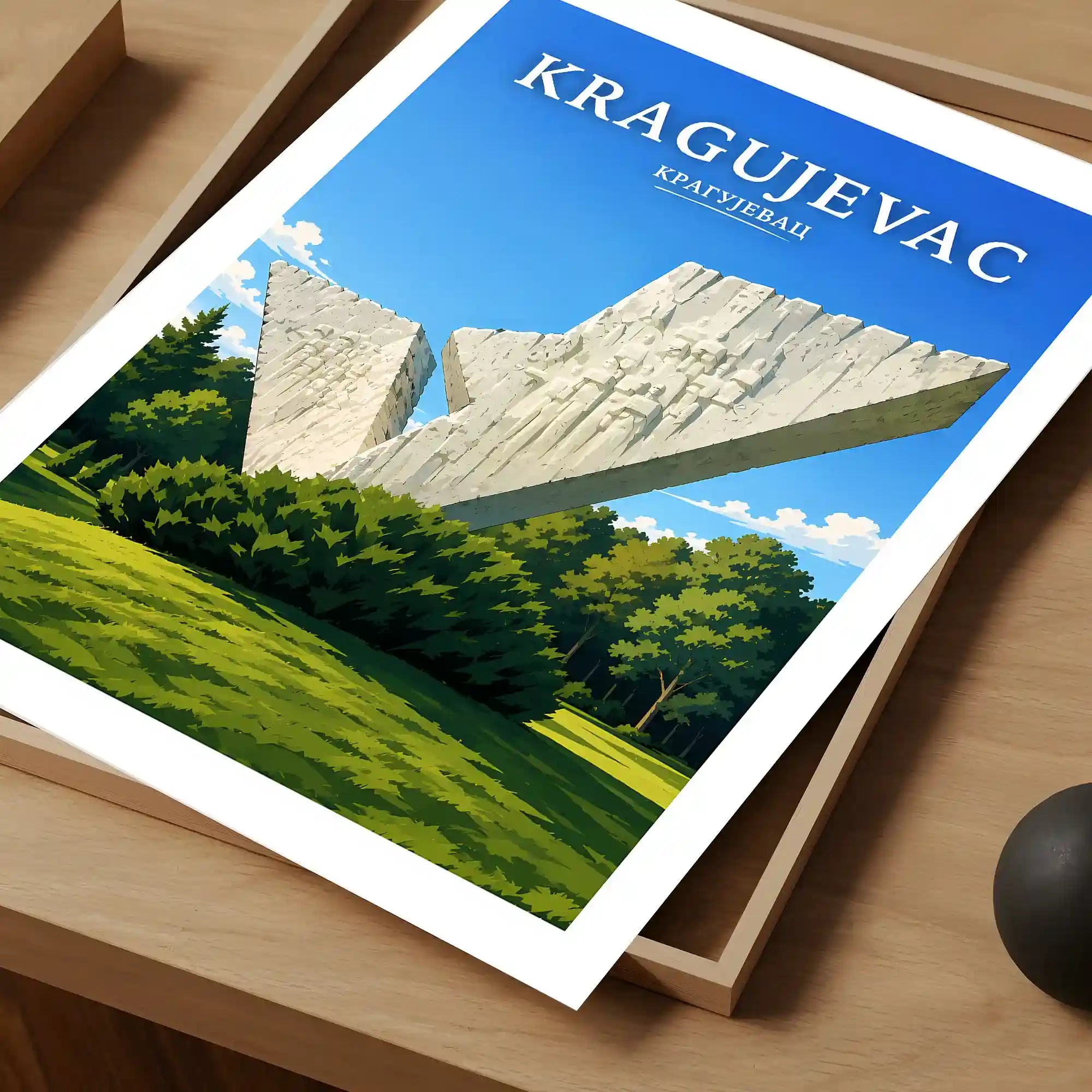 Poster Kragujevac - prva prestonica Srbije