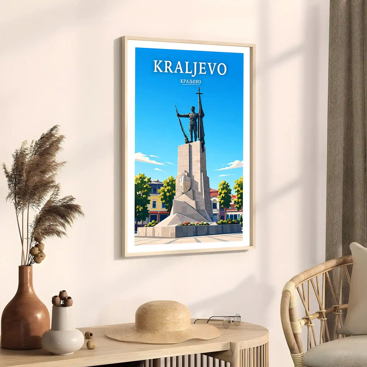 Poster Kraljevo - ušće Ibra i Morave