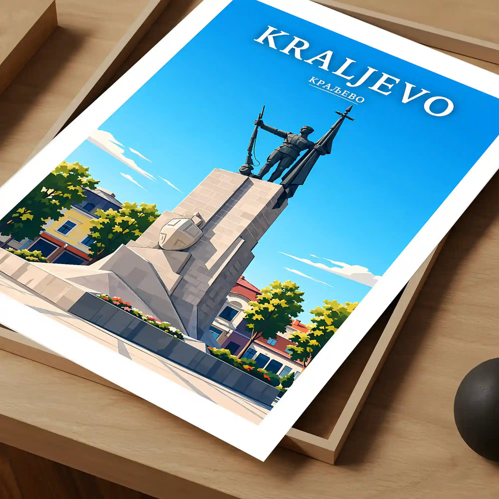 Poster Kraljevo - ušće Ibra i Morave