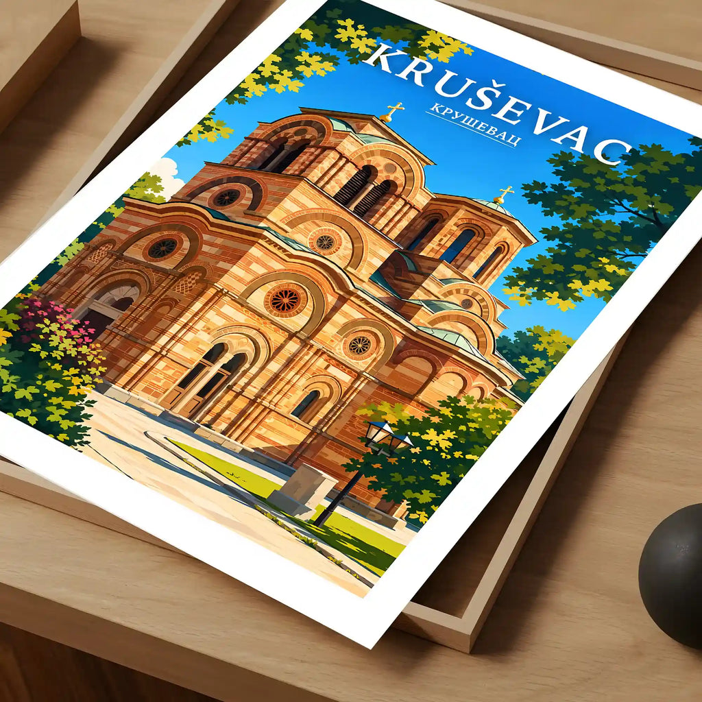 Poster Kruševac - srednjovekovna prestonica