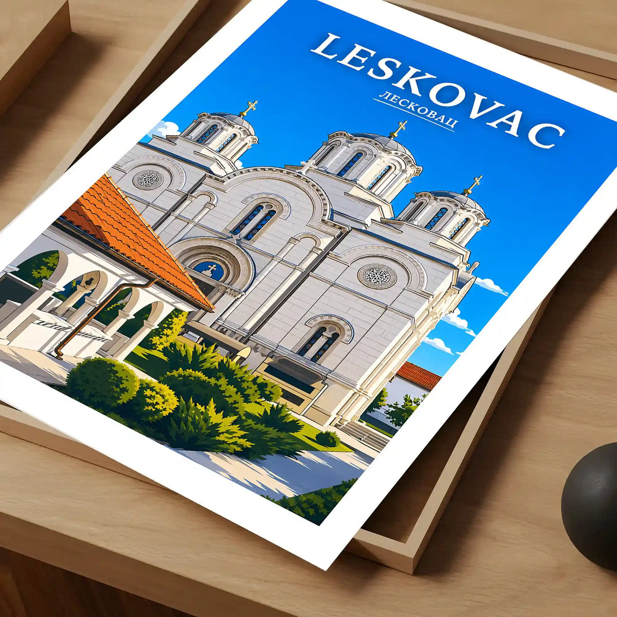 Poster Leskovac - dolina Južne Morave