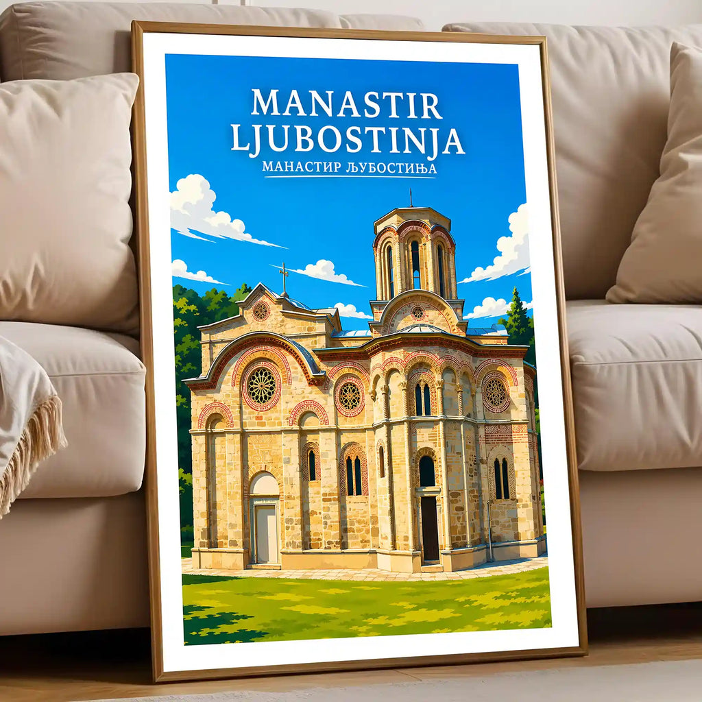 Poster Manastir Ljubostinja - zadužbina kneginje Milice