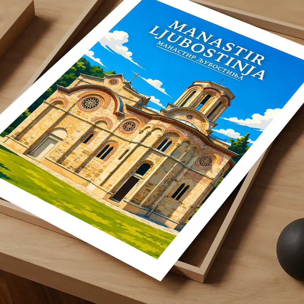 Poster Manastir Ljubostinja - zadužbina kneginje Milice