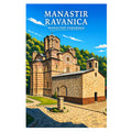 Poster Manastir Ravanica - grobnica kneza Lazara
