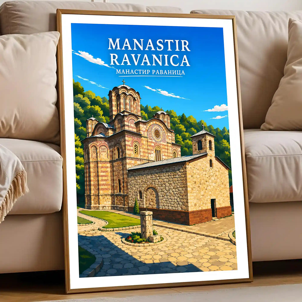 Poster Manastir Ravanica - grobnica kneza Lazara