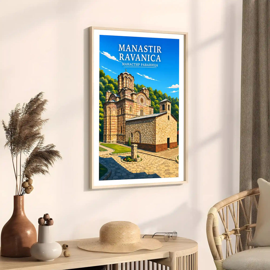 Poster Manastir Ravanica - grobnica kneza Lazara
