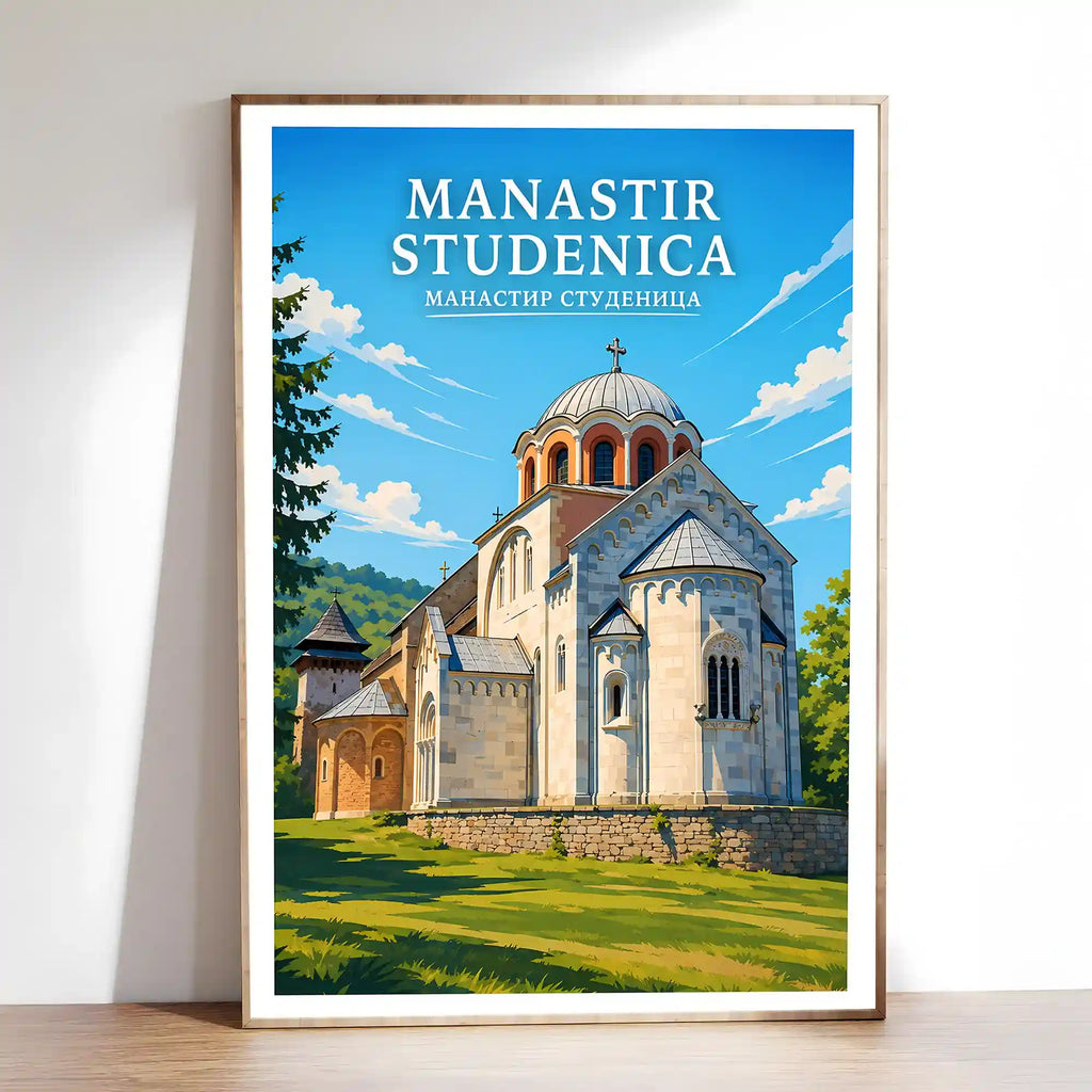 Poster Manastir Studenica - zadužbina Stefana Nemanje