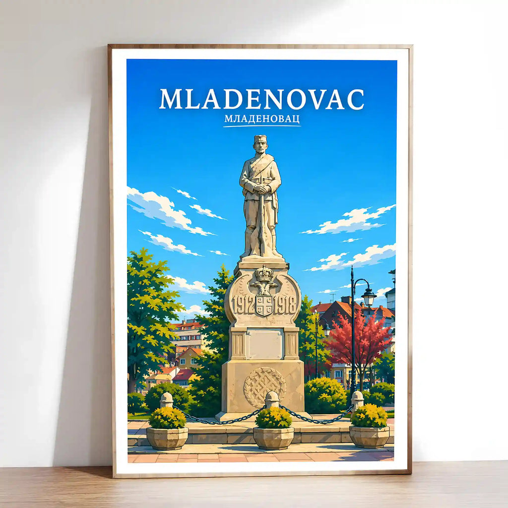 Poster Mladenovac - šumadijska ravnica