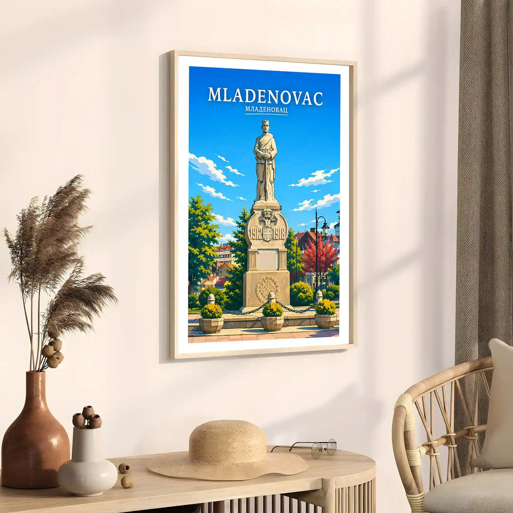 Poster Mladenovac - šumadijska ravnica