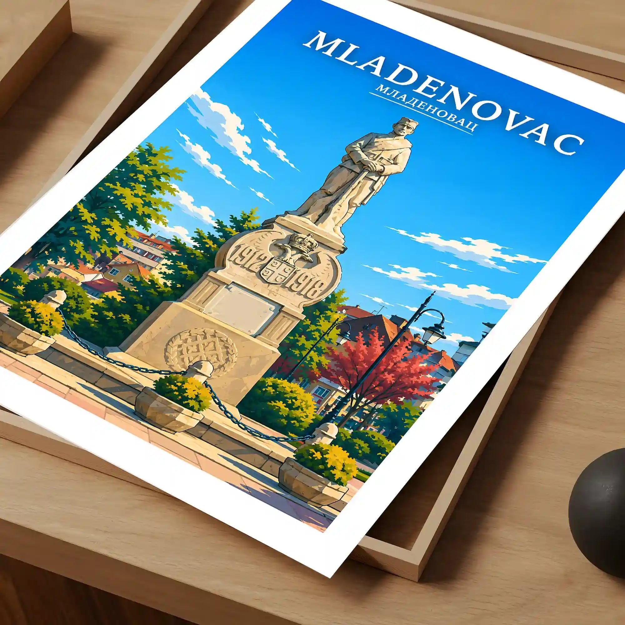 Poster Mladenovac - šumadijska ravnica