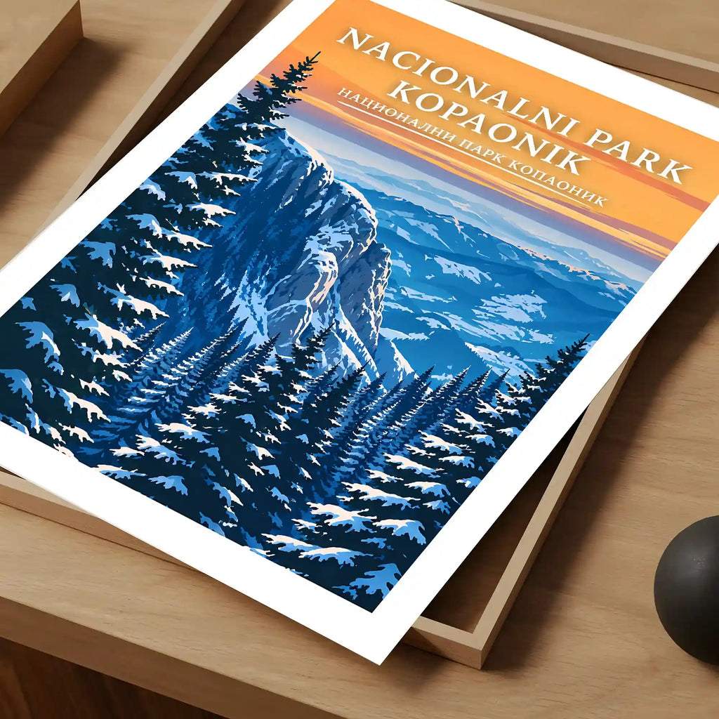 Poster Nacionalni park Kopaonik - krov Srbije