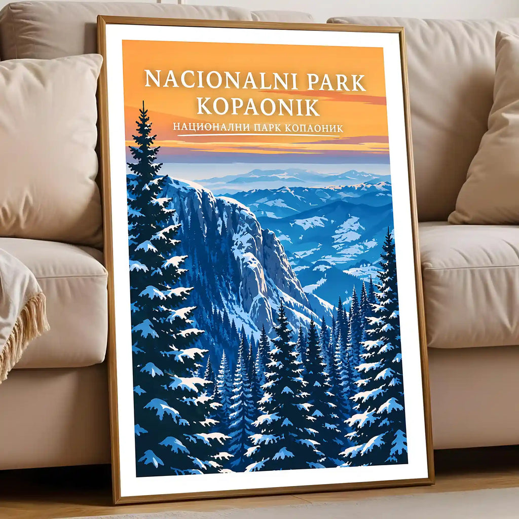Poster Nacionalni park Kopaonik - krov Srbije