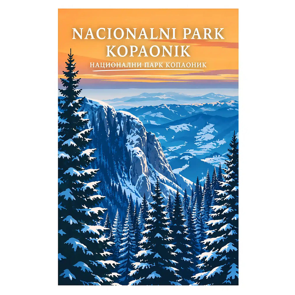 Poster Nacionalni park Kopaonik - krov Srbije