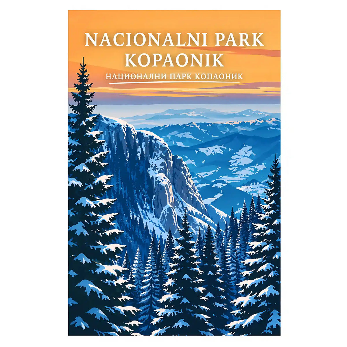 Poster Nacionalni park Kopaonik - krov Srbije