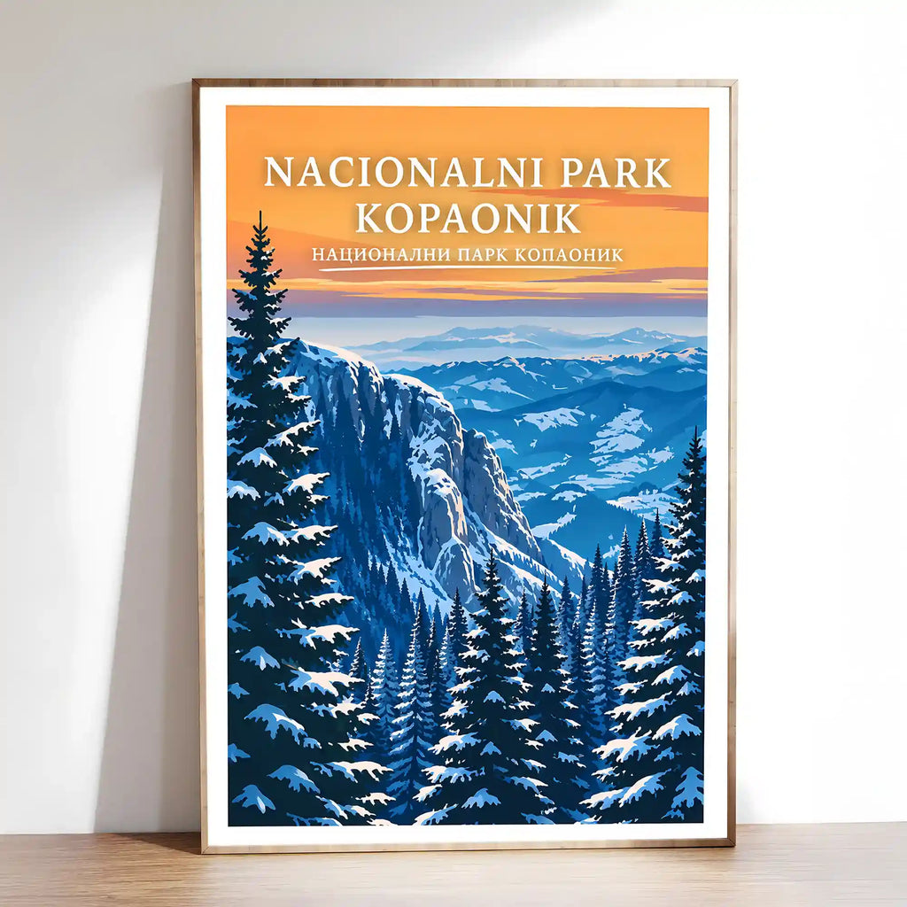 Poster Nacionalni park Kopaonik - krov Srbije