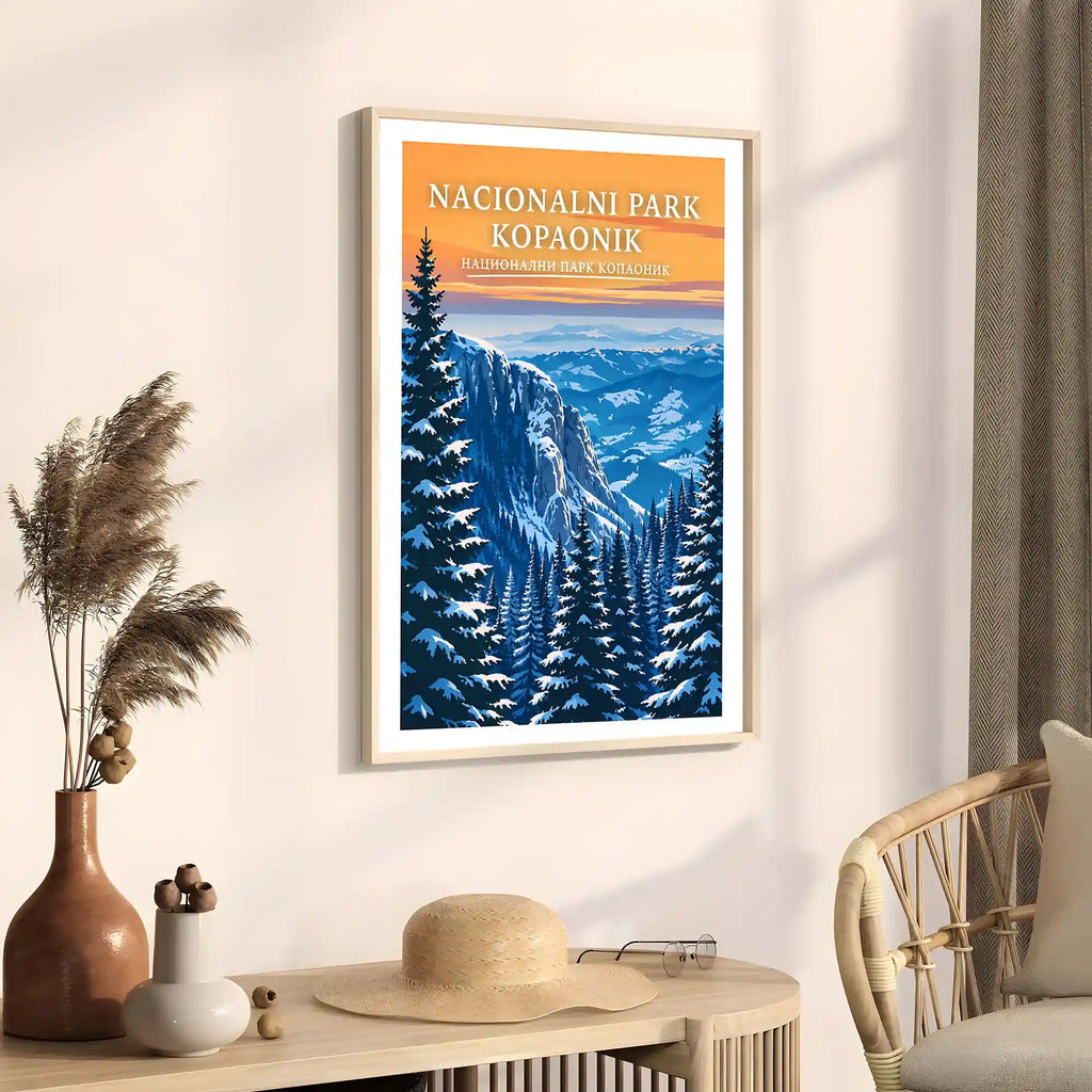 Poster Nacionalni park Kopaonik - krov Srbije