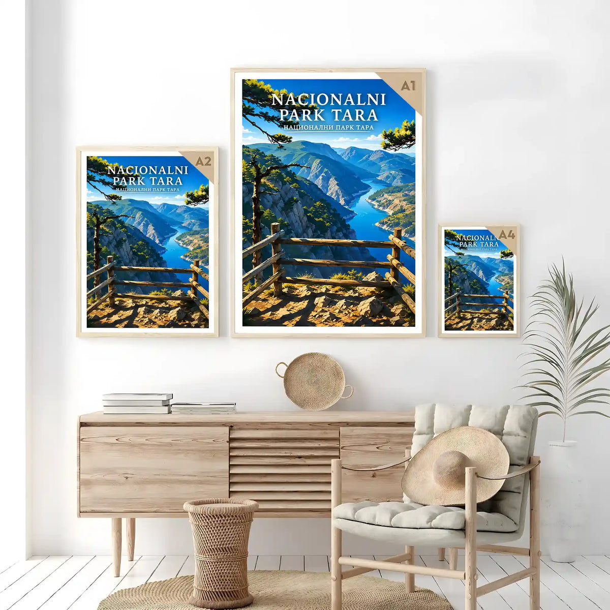 Poster Nacionalni park Tara - kanjon Drine