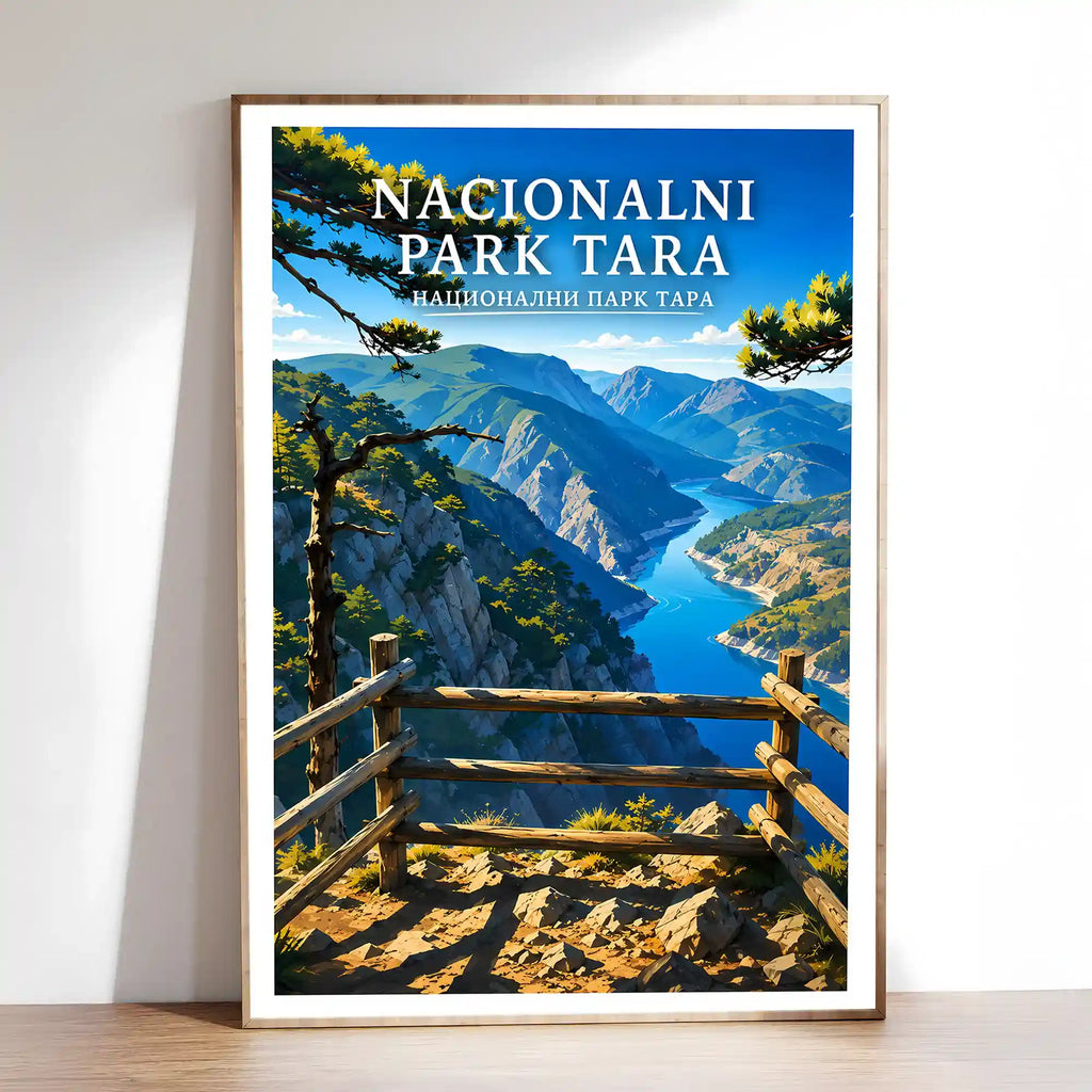 Poster Nacionalni park Tara - kanjon Drine