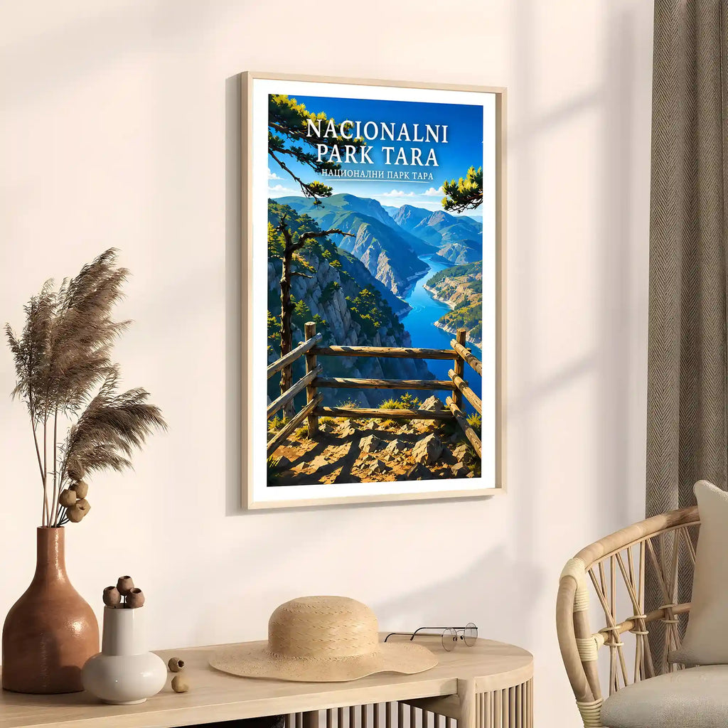 Poster Nacionalni park Tara - kanjon Drine