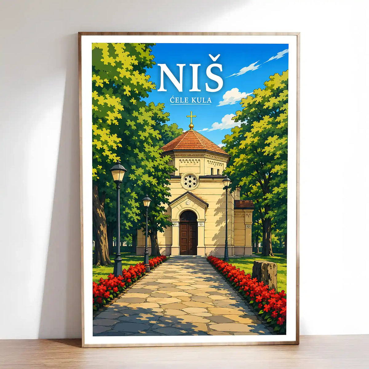 Poster - Niš- Ćele kula - poster znamenitost Srbija