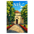 Poster - Niš- Ćele kula - poster znamenitost Srbija