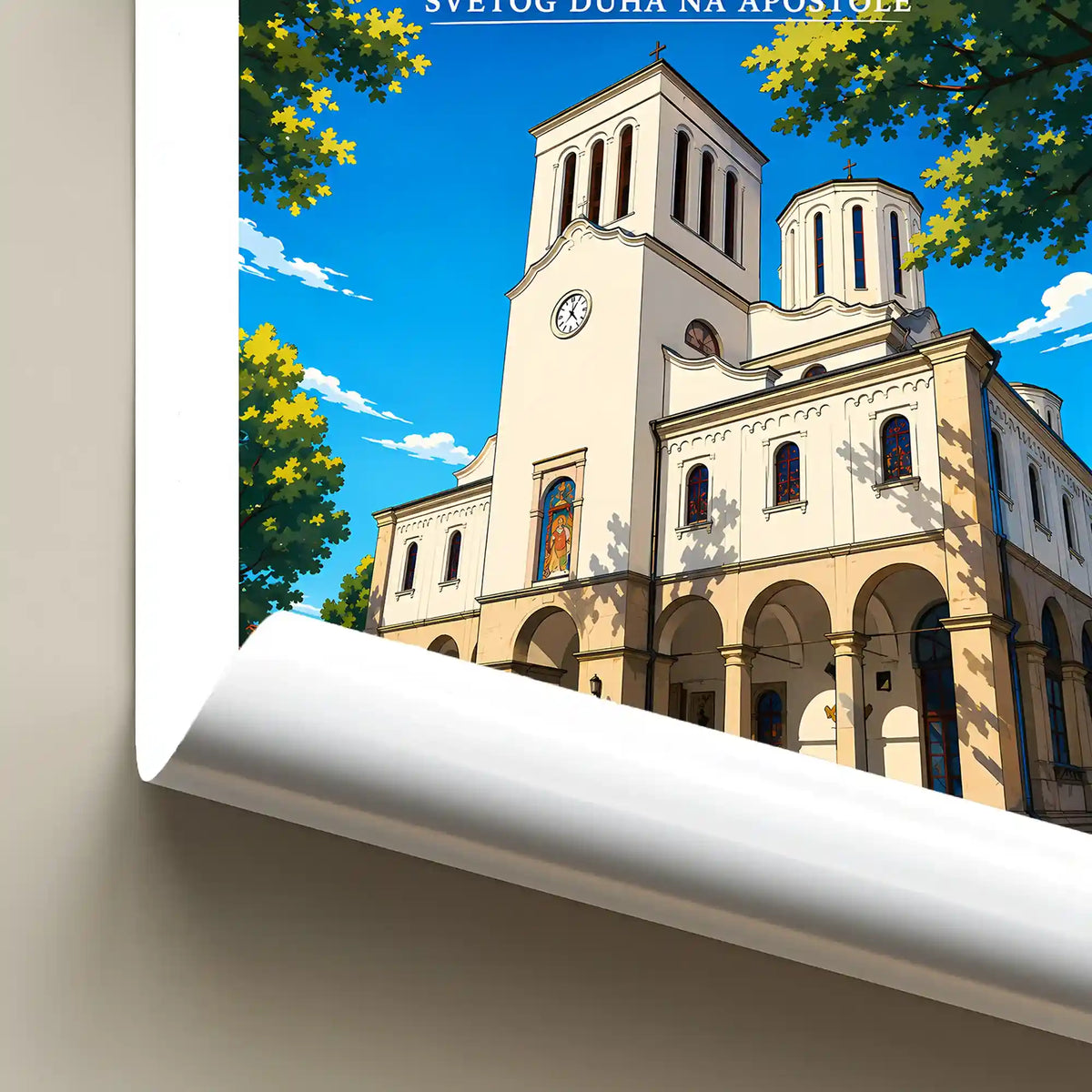 Poster - Niš- Crkva Silaska Svetog Duha na apostole