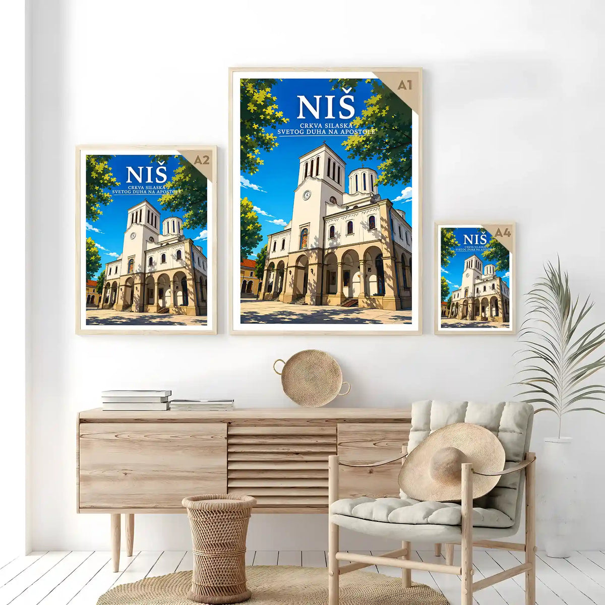 Poster - Niš- Crkva Silaska Svetog Duha na apostole