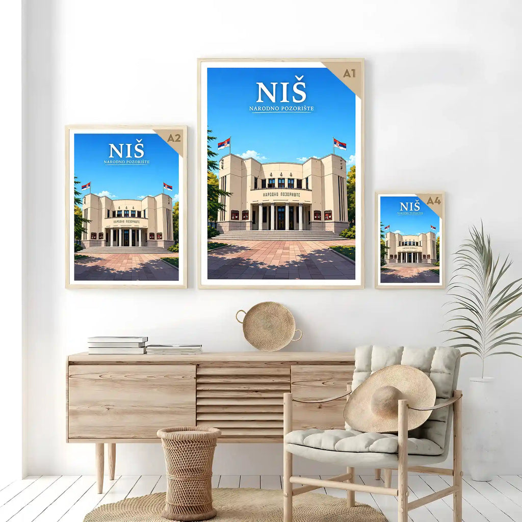 Poster - Niš- Narodno pozorište