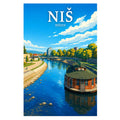 Poster - Niš- Nišava - poster znamenitost Srbija