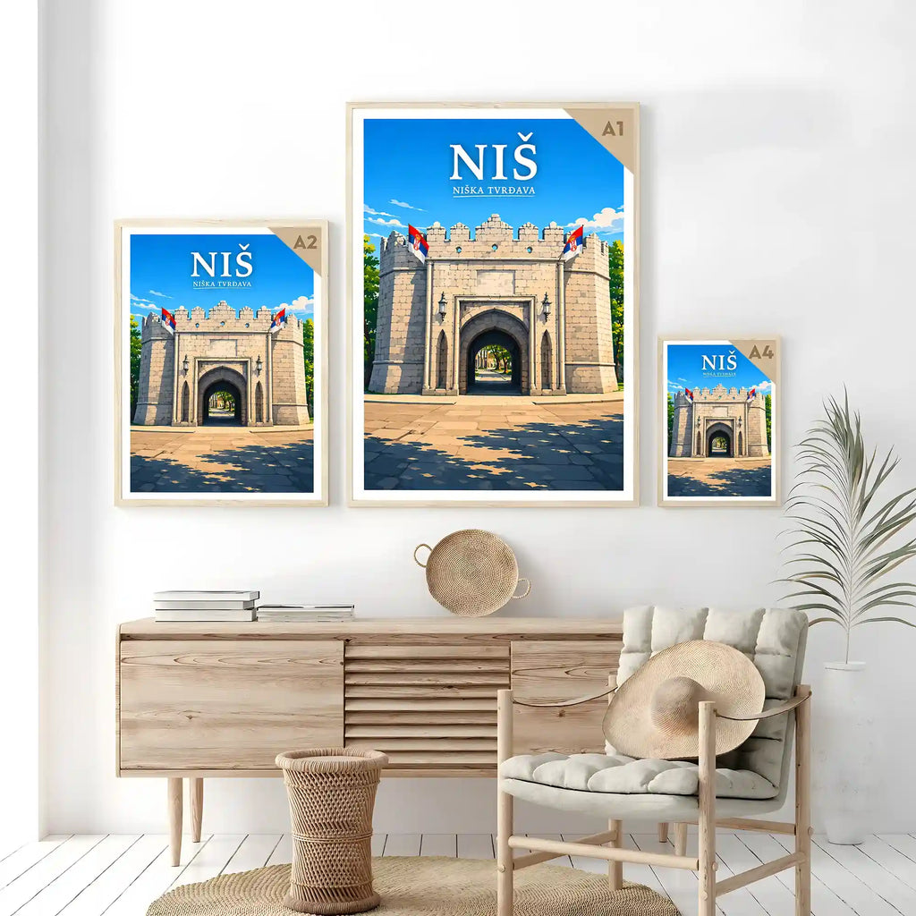 Poster - Niš- Niška tvrđava