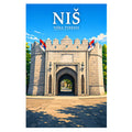 Poster - Niš- Niška tvrđava - poster znamenitost Srbija