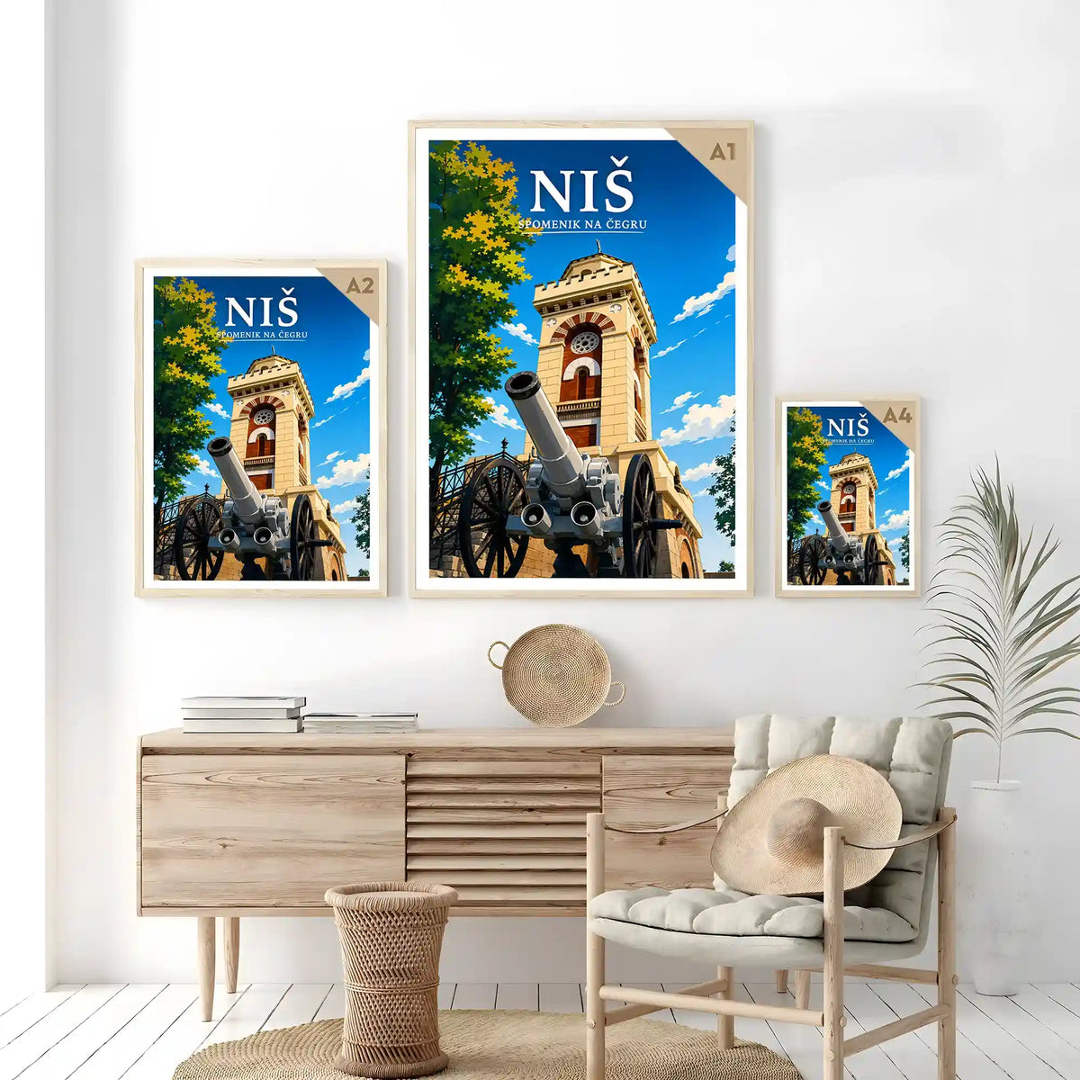 Poster - Niš- Spomenik na Čegru