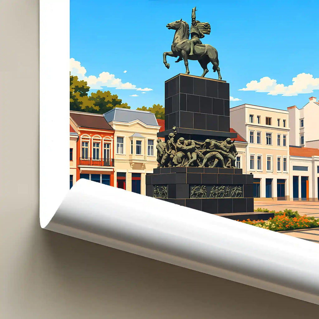 Poster - Niš- Trg kralja Milana