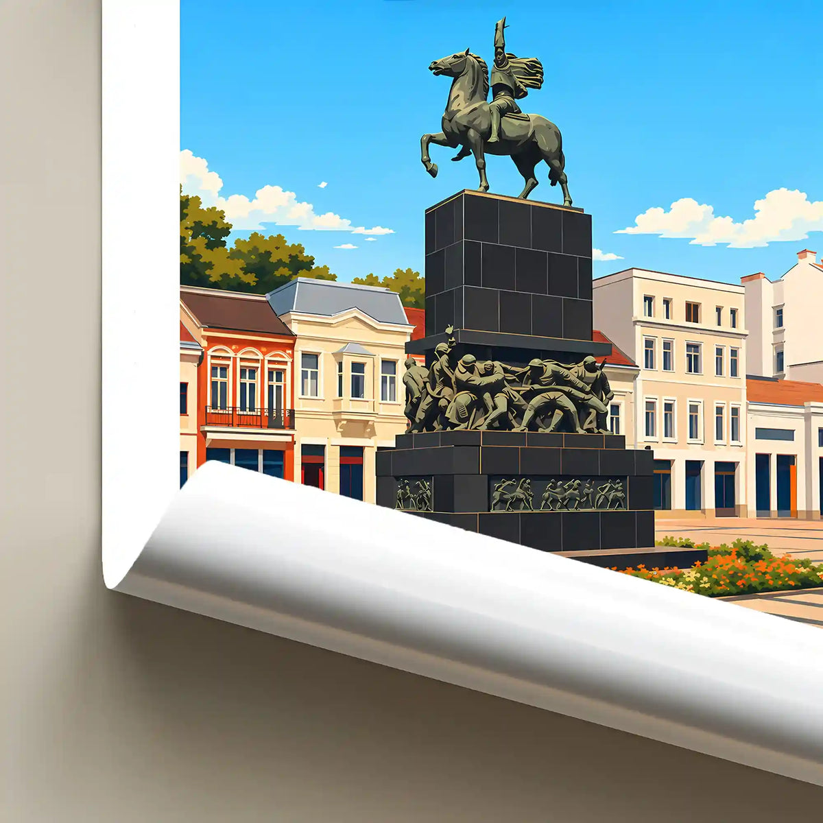 Poster - Niš- Trg kralja Milana