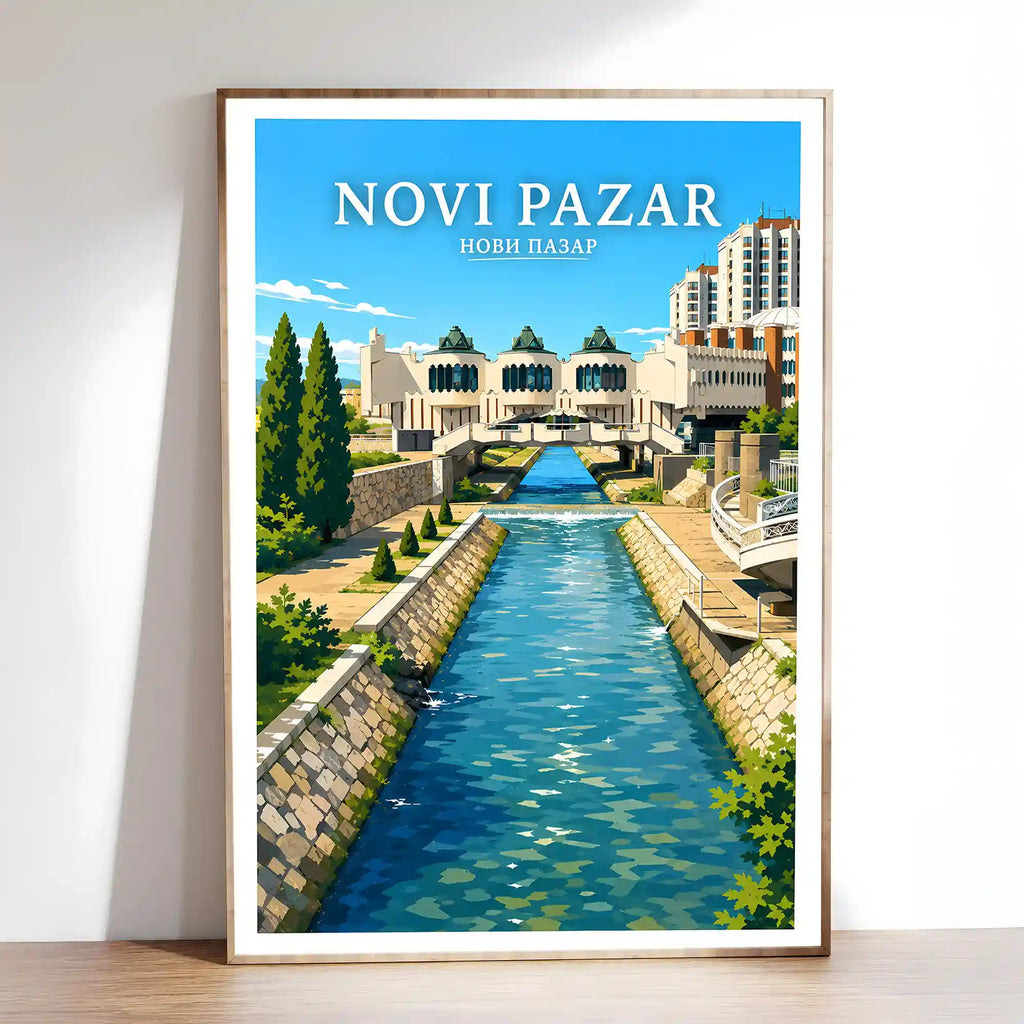 Poster Novi Pazar - stari grad Ras