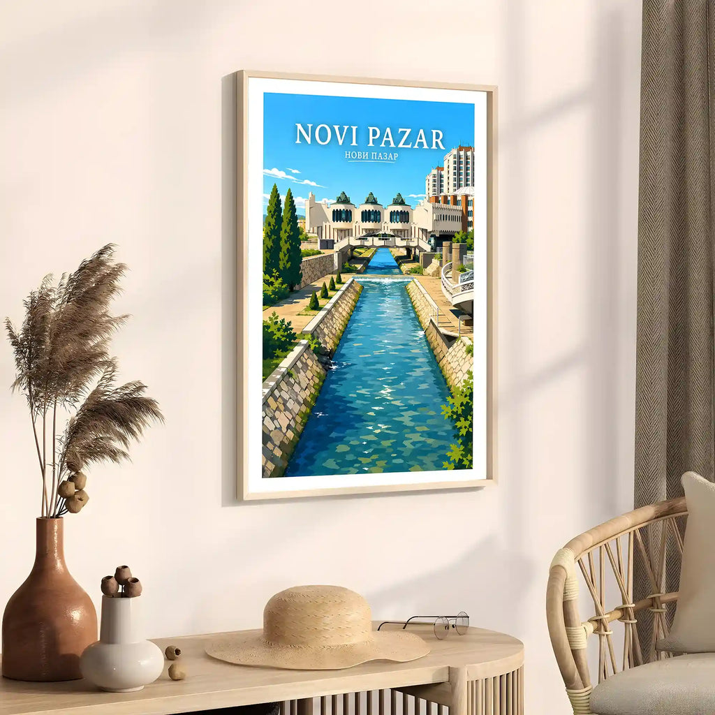 Poster Novi Pazar - stari grad Ras