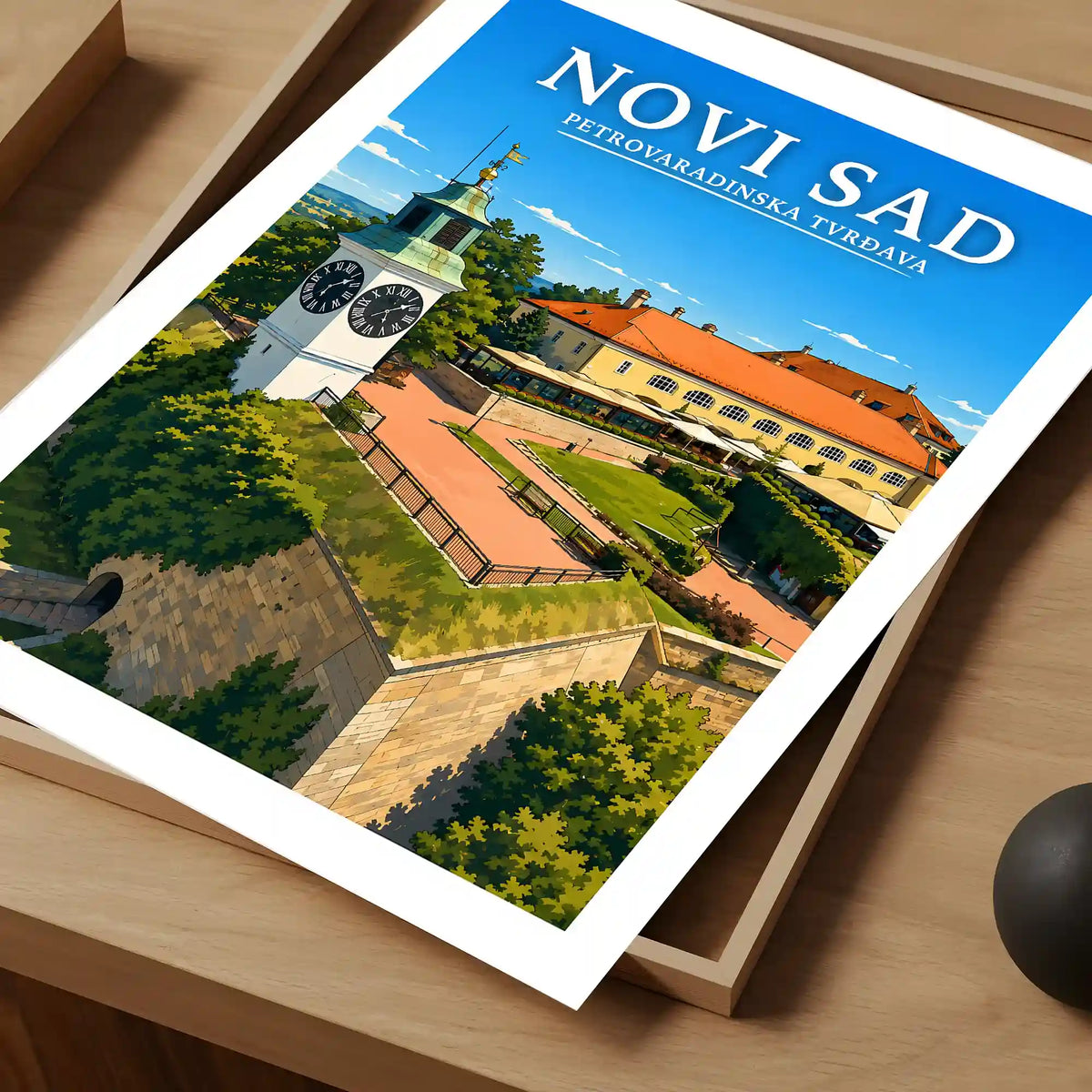 Poster-Novi-Sad-Petrovaradinska-tvrdava_-ilustracija-srbija-grad_102_40