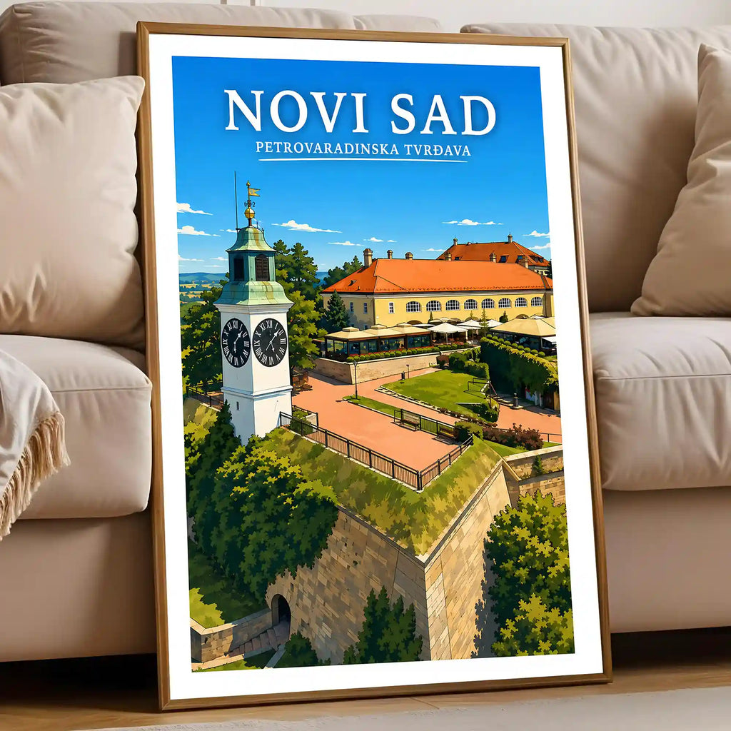 Poster-Novi-Sad-Petrovaradinska-tvrdava_-ilustracija-srbija-grad_134_41