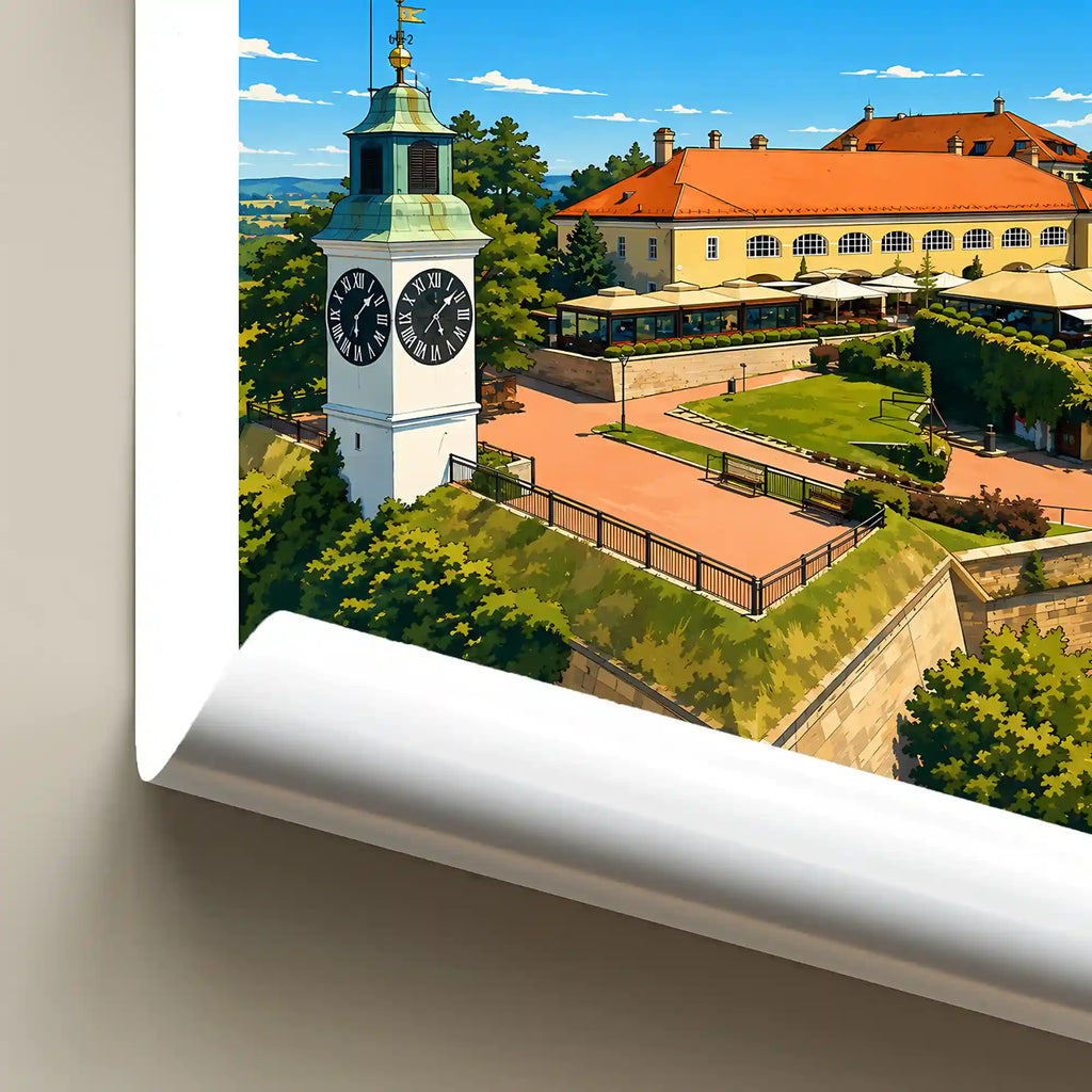 Poster-Novi-Sad-Petrovaradinska-tvrdava_-ilustracija-srbija-grad_166_42