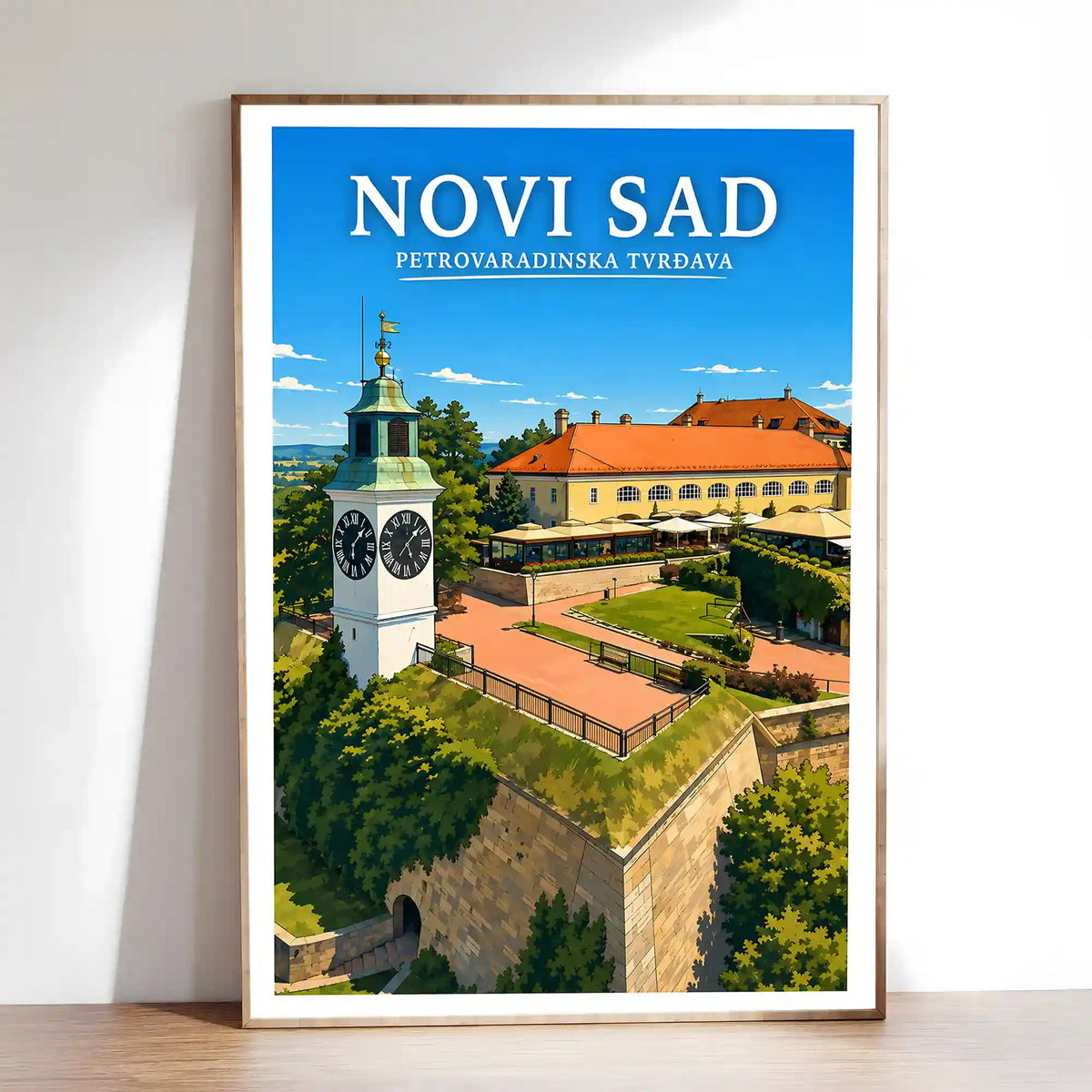 Poster-Novi-Sad-Petrovaradinska-tvrdava_-ilustracija-srbija-grad_38_38