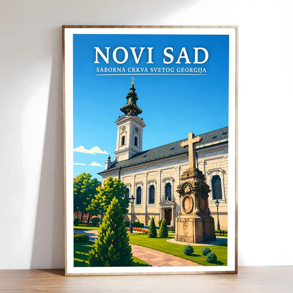 Poster-Novi-Sad-Saborna-crkva-Svetog-Georgija_-ilustracija-srbija-grad_39_45