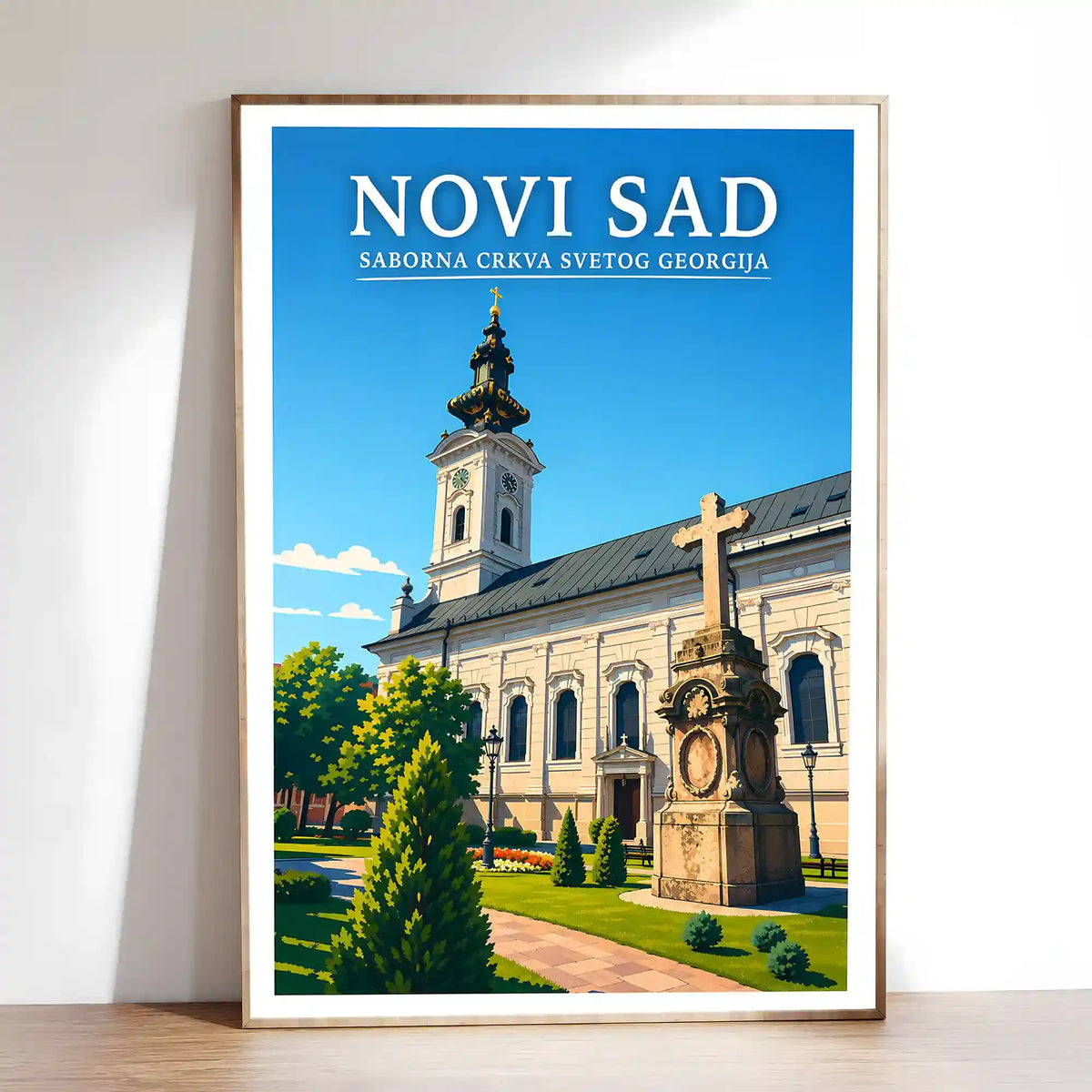 Poster-Novi-Sad-Saborna-crkva-Svetog-Georgija_-ilustracija-srbija-grad_39_45