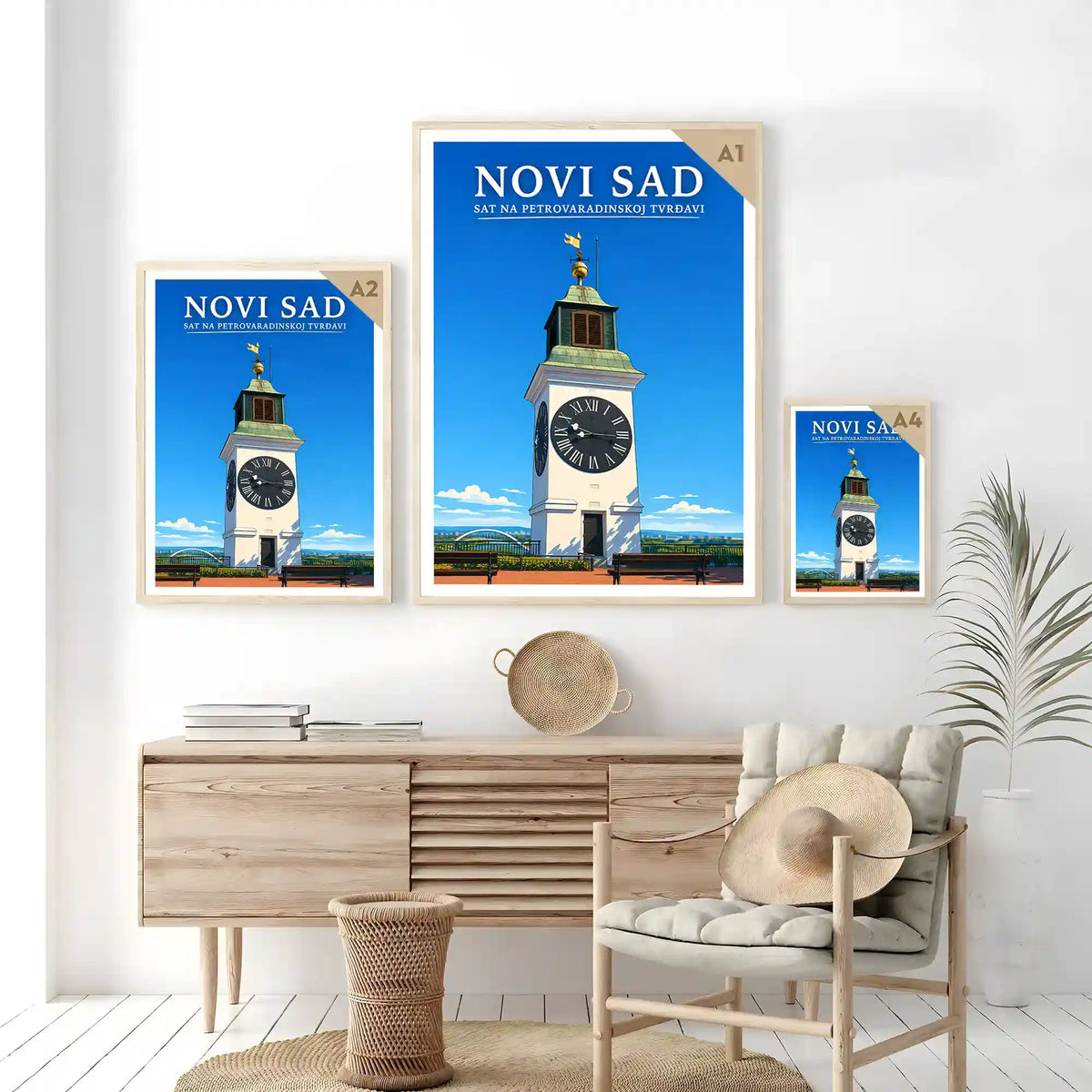 Poster-Novi-Sad-Sat-na-Petrovaradinskoj-tvrdavi_-ilustracija-srbija-grad_200_57