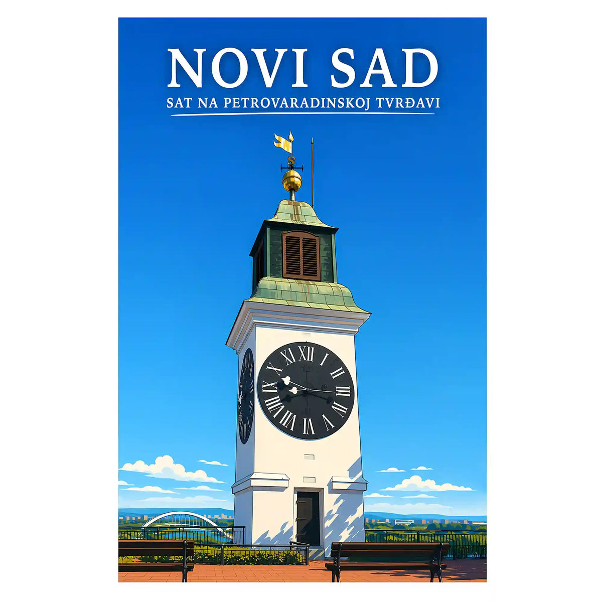 Poster-Novi-Sad-Sat-na-Petrovaradinskoj-tvrdavi_-ilustracija-srbija-grad_8_51