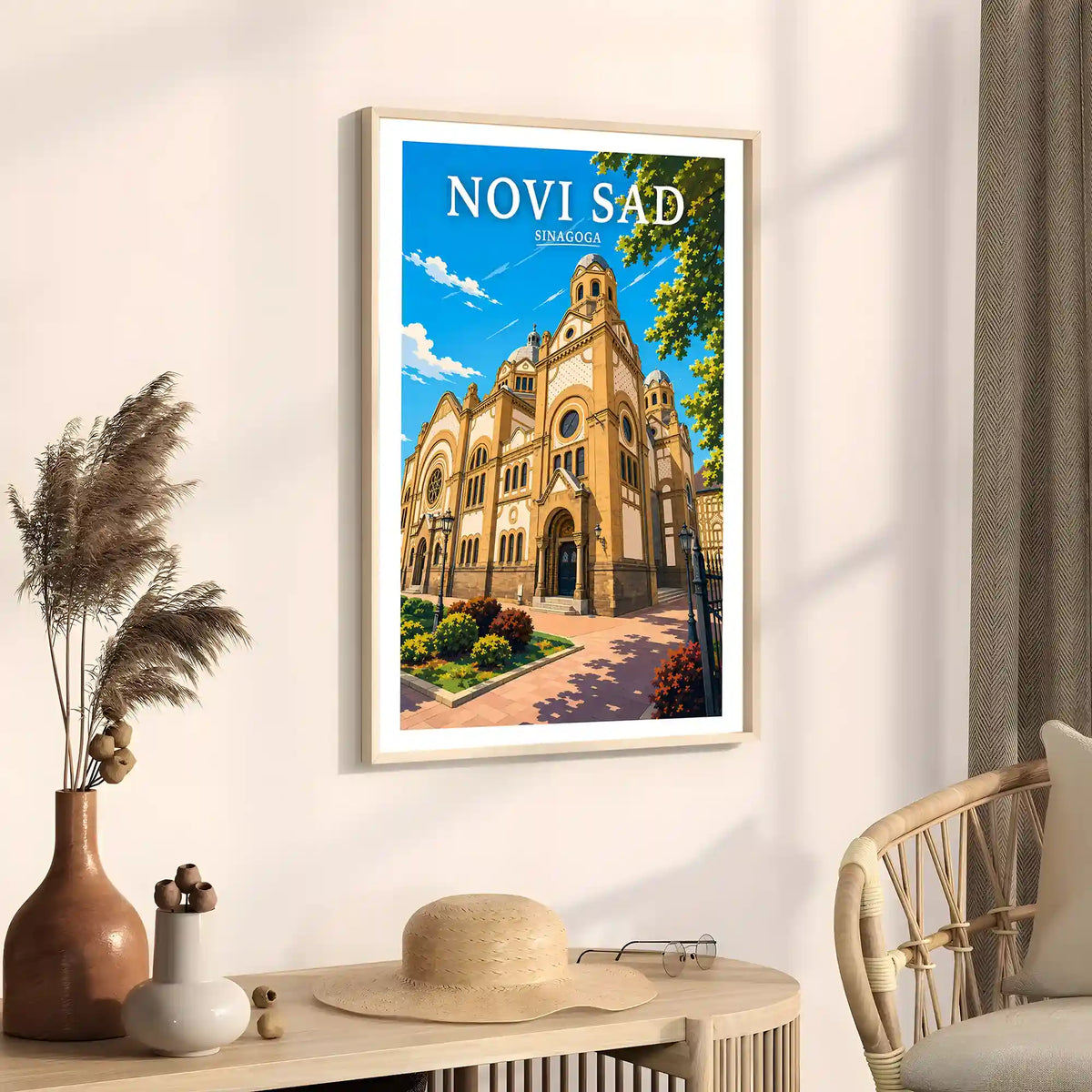 Poster-Novi-Sad-Sinagoga_-ilustracija-srbija-grad_73_60