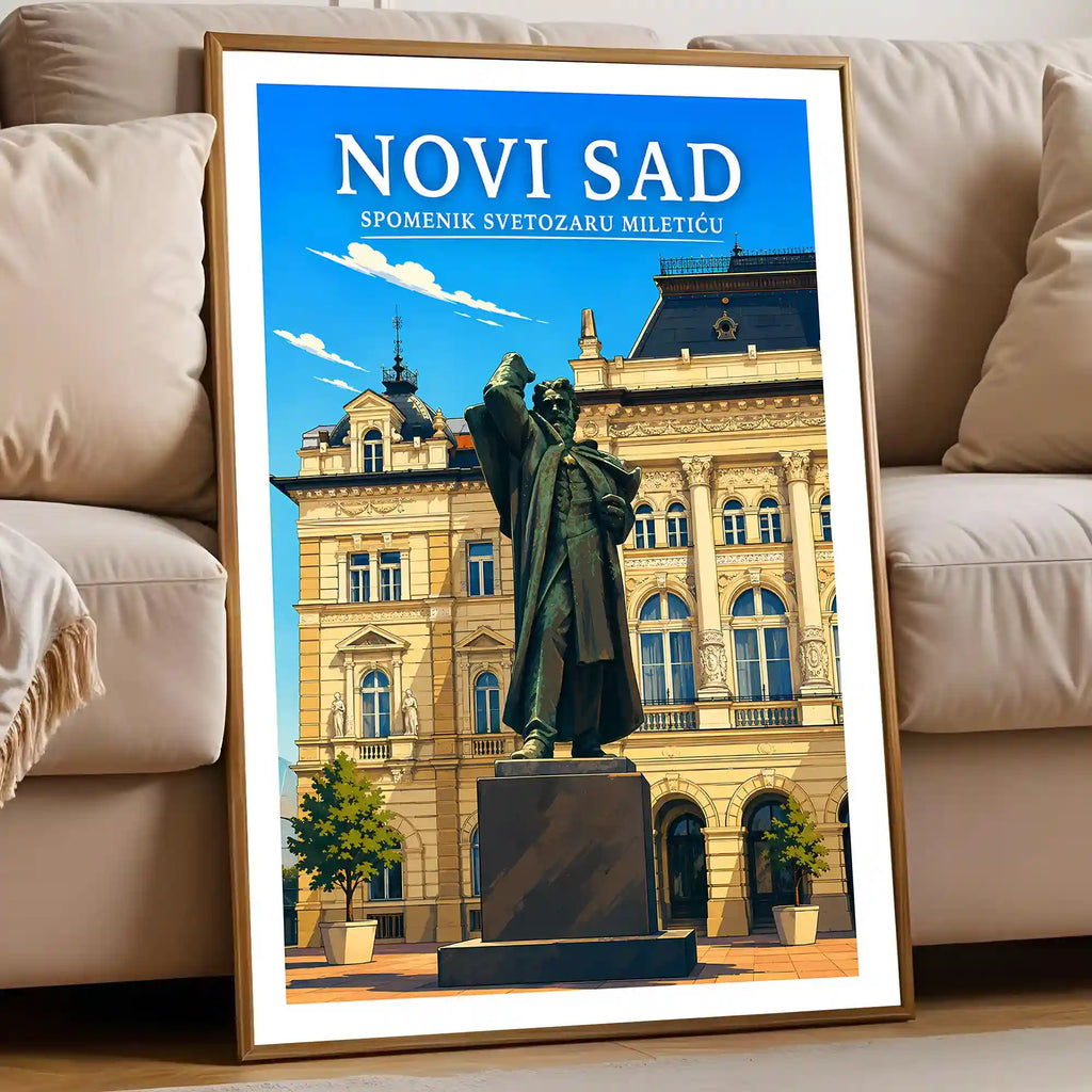 Poster-Novi-Sad-Spomenik-Svetozaru-Mileticu_-ilustracija-srbija-grad_138_76